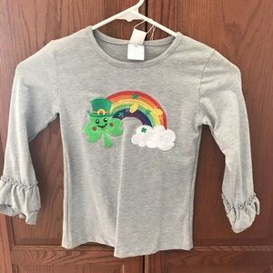 Mia Belle St. Patrick’s day kids shirt